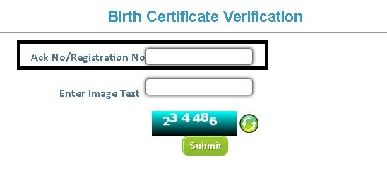 up birth certificate