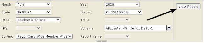 Tripura Ration Card List 2024 कैसे देखे