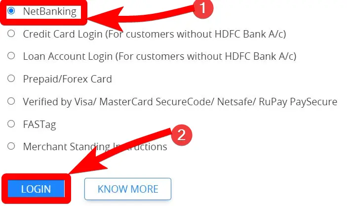 HDFC Net Banking कैसे चालू करें