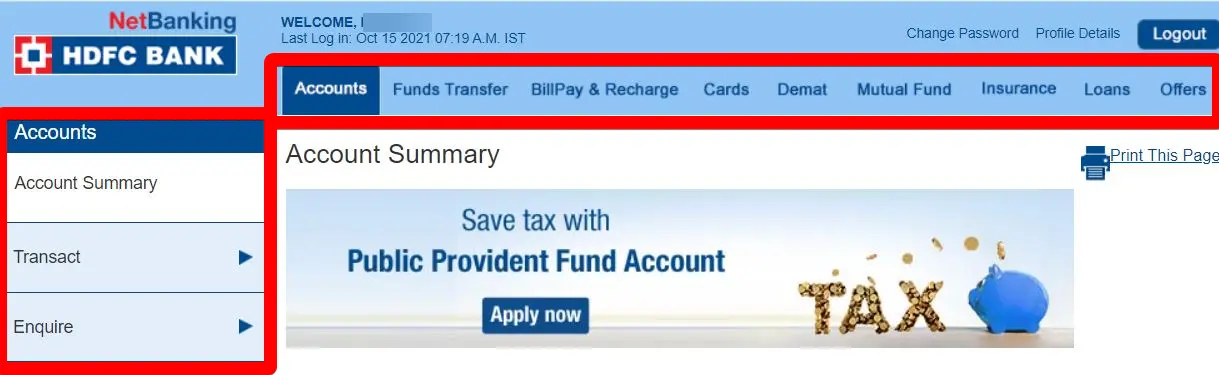 HDFC Net Banking कैसे चालू करें