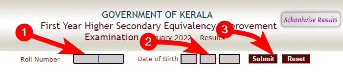 केरल बोर्ड 10वीं व 12वीं का रिजल्ट कैसे चेक करें 1