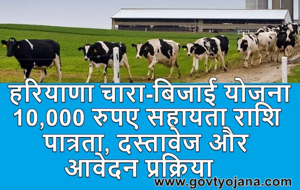 हरियाणा चारा बिजाई योजना 10000 रुपए सहायता राशि पात्रता दस्तावेज और आवेदन प्रक्रिया 1