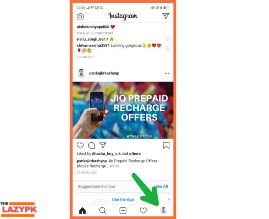 How to delete instagram account in hindi