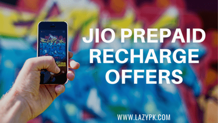 Jio Prepaid Recharge Offers