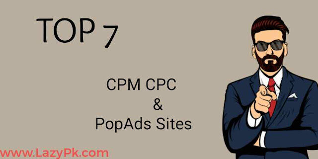 Top  PPC , CPC ,CPM and Popads Site