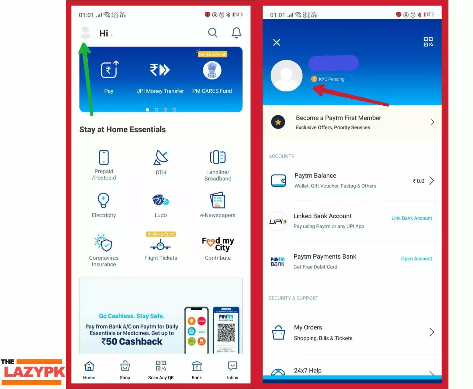 Mobile Se Paytm Account Kaise Banaye पेटीएम एकाउंट बनाने  की Step by Step जानकारी