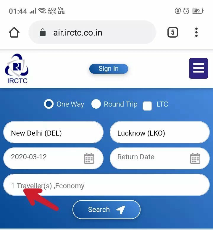 Air Irctc