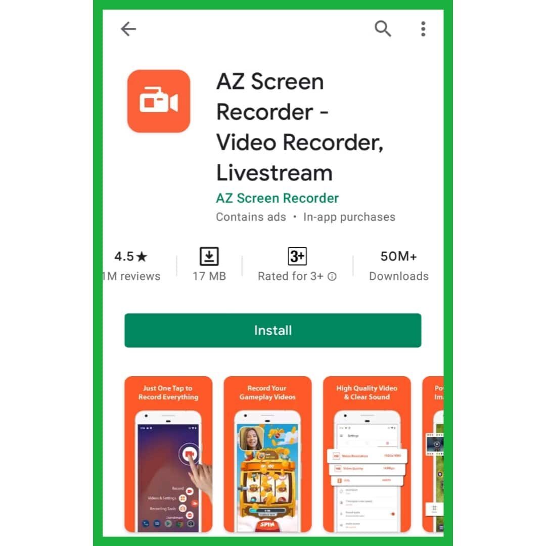 Screen Record App