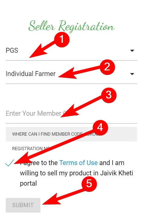 How to register Seller on Jaivik Kheti Portal 2023 2