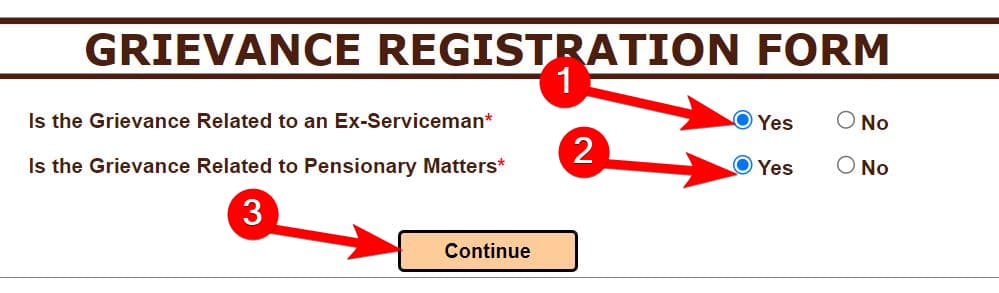 रक्षा पेंशन शिकायत निवारण पोर्टल Raksha Pension Shikayat Nivaran Portal 1