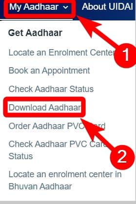 आधार कार्ड कैसे डाउनलोड करें Aadhar Card kaise download Kare