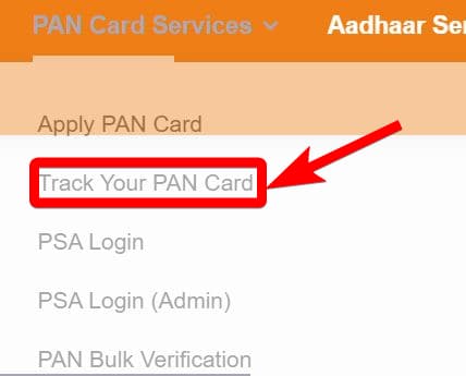 पैन कार्ड का स्टेटस कैसे चेक करें PAN Card Ka Status Kaise Check Kare 1