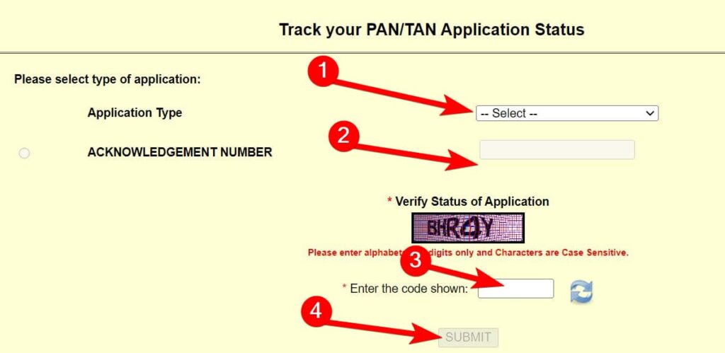 पैन कार्ड का स्टेटस कैसे चेक करें PAN Card Ka Status Kaise Check Kare