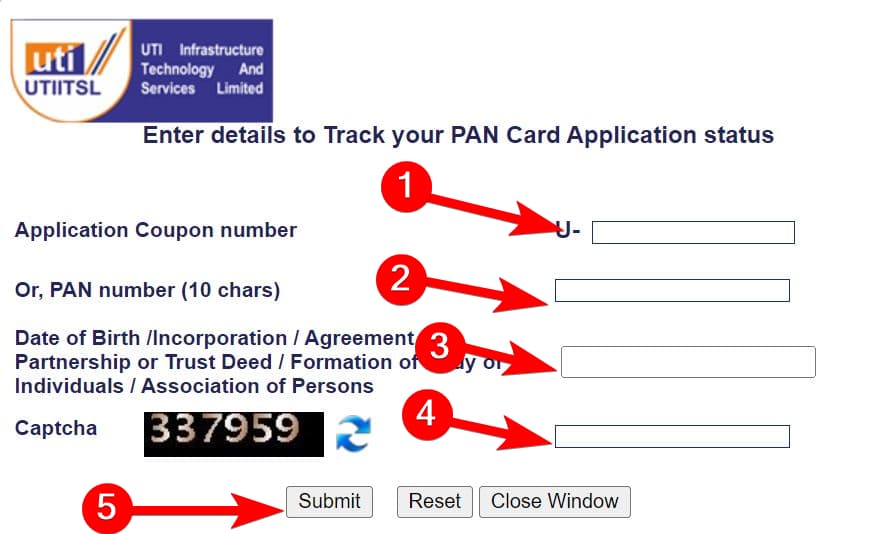 पैन कार्ड का स्टेटस कैसे चेक करें PAN Card Ka Status Kaise Check Kare 2