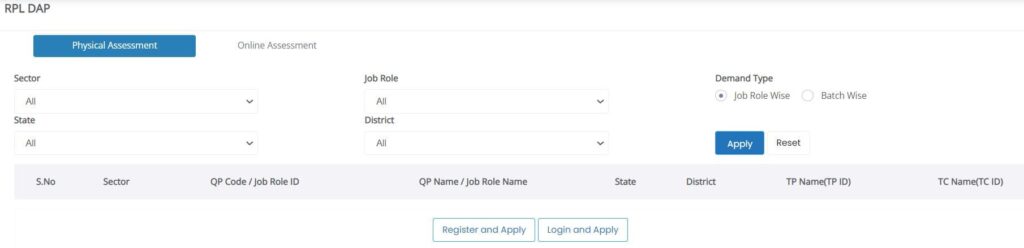 स्किल इंडिया पोर्टल आरपीएल डीएपी के लिए अप्लाई कैसे करें How to apply for Skill India Portal RPL DAP