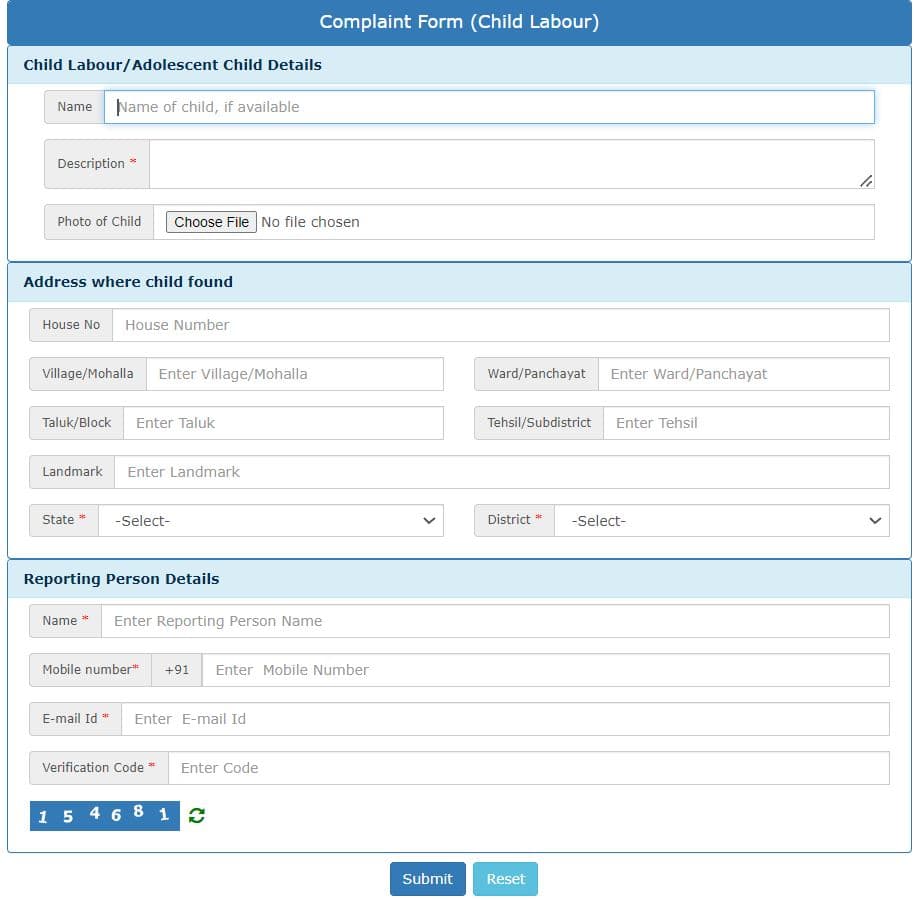 पेंसिल पोर्टल पर बाल श्रम से जुड़ी शिकायत कैसे करें  How to file a complaint related to child labor on PENCIL portal