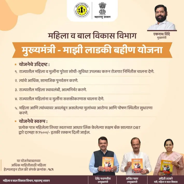 Majhi Ladki Bahin Yojana Online Apply