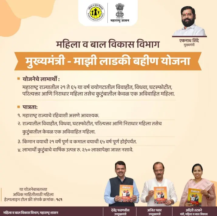 Majhi Ladki Bahin Yojana Online Apply 2